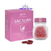 Viên uống Sắc Xuân giúp sáng đẹp da, hỗ trợ cải thiện nám hộp 30 viên