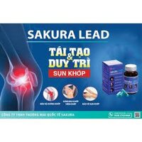 Viên uống SAKURA LEADbổ khớp – Bảo vệ xương khớp – Giúp khớp vận động linh hoạt