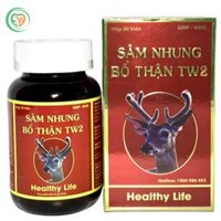 Viên uống Sâm Nhung Bổ Thận TW2 hỗ trợ giúp bổ thận, tráng dương, mạnh gân cốt (Hộp 30 viên)