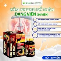 VIÊN UỐNG SÂM NHUNG BỔ THẬN, LỌ 30 VIÊN