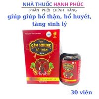 Viên Uống Sâm Nhung Bổ Thận New Giúp Bổ Thận, Bổ Huyết, Tăng Cường Chức Năng Thận Hộp 30 Viên – Mediphar