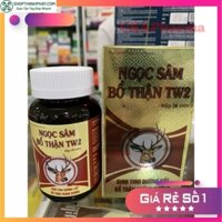 [Viên uống] Sâm nhung bổ thận TW2 tăng cường sinh lý nam giới, hỗ trợ điều trị xuất tinh sớm