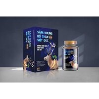 Viên uống Sâm Nhung Bổ Thận Việt Đức giúp nâng cao khả năng sinh lý cho cả nam và nữ Chai 60 viên