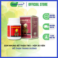 Viên uống Sâm Nhung Bổ Thận TW3 Bổ Thận Tráng Dương - Hộp 30 viên