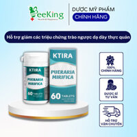 Viên uống sâm tố nữ KTIRA PUERARIA MIRIFICA hỗ trợ cải thiện triệu chứng cho phái đẹp - Lọ 60 viên
