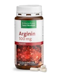Viên Uống Sanct Bernhard Arginin 500 mg, 150 Viên Nang