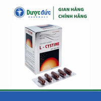 Viên Uống Sáng Da, đen tóc, các rối loạn chuyển hóa L-Cystine 500mg Medisun (H/60v)