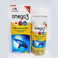 Viên Uống Sáng Mắt, Bổ Não, Đẹp Da, Tốt Cho Hệ Tim Mạch Dầu Cá Alaska Omega 3100 Viên