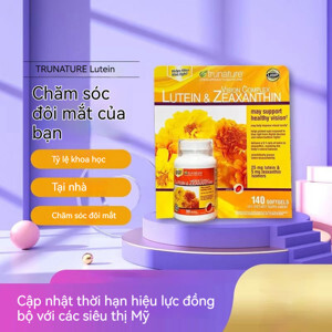 Viên uống sáng mắt Trunature Vision Complex Lutein & Zeaxanthin 140 viên