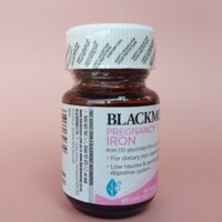 Viên uống sắt Blackmore Pregnancy Iron 30V