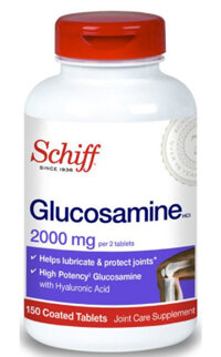 Viên uống Schiff Glucosamine 2000mg của Mỹ