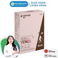 Viên uống Shinsam Venus Hồng sâm, Glutathion, Collagen chống lão hóa 30 Viên
