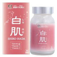 Viên uống Shirohada, hỗ trợ cải thiện lão hóa da và giúp chống oxy hóa