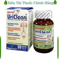 Viên Uống Sỏi Thận Super Power UriClean BNC Medipharm Giúp Làm Tan Sỏi Thận, Gan, Mật (Hộp 30 Viên) h