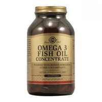 Viên Uống Solgar Dầu Cá Omega 3 Fish Oil Concentrate 120 Viên