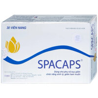 Viên uống Spacaps giúp bổ huyết, tăng nội tiết tố nữ (3 vỉ x 10 viên)