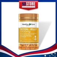 Viên uống sữa ong chúa đẹp da làm chậm lão hóa Healthy Care Royal Jelly - 365 viên