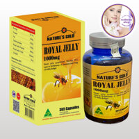 Viên uống Sữa Ong Chúa (Nature's Gold Úc) giúp phục hồi sức khỏe & sắc đẹp, tăng sức đề kháng - Royal Jelly 1000mg