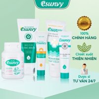 Viên uống-Sữa rửa mặt ESUNVY- Ngăn ngừa mụn, giảm thâm