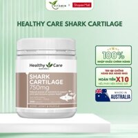 Viên uống sụn cá mập Healthy Care Shark Cartilage 750mg hỗ trợ giảm đau xương khớp 200 viên