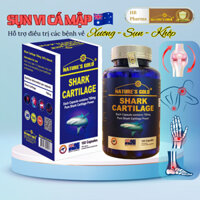 Viên uống sụn cá mập Úc Shark Cartilage 750mg - Nature's Gold - giúp giảm đau, tái tạo và nuôi dưỡng sụn, khớp - 160viên