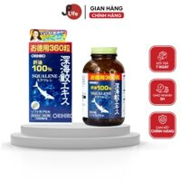 Viên uống sụn vi cá mập Nhật Bản Orihiro 360 viên hỗ trợ xương khớp, thị lực, đẹp da chống lão hóa JPLife