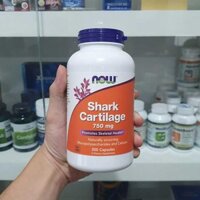 Viên Uống Sụn Vi Cá Mập Now Shark Cartilage 750mg của Mỹ- Lọ 300 Viên ..