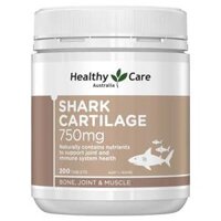 Viên uống sụn vi cá mập Shark Cartilage 750mg của Úc bổ sung sụn khớp, giảm đau nhức