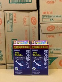 Viên Uống Sụn Vi Cá Mập Squalene Orihiro 360v (T20)