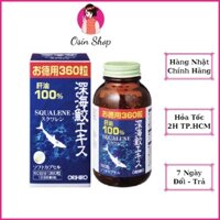 Viên Uống Sụn Vi Cá Mập Orihiro Squalene 360 viên Nhật Bản - hàng nội địa