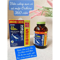 Viên uống Sụn vi cá mập Orihiro Squalene 360v