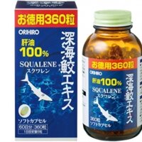 Viên uống sụn vi Cá Mập Squalene Orihiro 360 viên của Nhật Bản