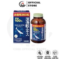 Viên uống sụn vi cá mập Orihiro Squalene Nhật Bản 360 Viên, 390 viên