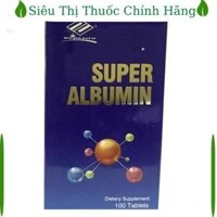 Viên uống SUPER ALBUMIN lọ 100 viên giúp tăng cường miễn dịch,tăng cường chức năng gan h h