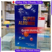 Viên uống SUPER ALBUMIN lọ 100 viên giúp tăng cường miễn dịch,tăng cường chức năng gan f