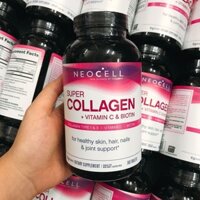 Viên Uống Super Collagen Neocell +C 6000 Mg type 1 - 3 Neocell 360 viên