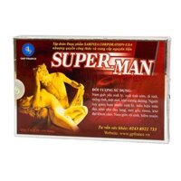 Viên uống Super Man G&P France – Bổ thận, tráng dương, tăng cường sinh lý nam (10 viên)