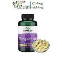Viên uống Swanson Tongkat Ali bổ thận tráng dương 120 viên