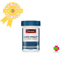 Viên uống Swisse Ultiboost Men’s Vitality Maca + Oyster + Kangaroo, Úc (120v) tăng cường sinh lý, sinh lực nam giới