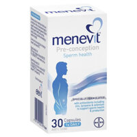 Viên uống tăng chất lượng tinh trùng Bayer Menevit Cho Nam Giới 90 viên Úc