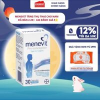 Viên uống tăng chất lượng tinh trùng Menevit Oyster Plus Goodhealth Cho Nam Giới 30 viên của Úc