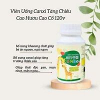 Viên uống tăng chiều cao bổ sung canxi cho trẻ Hàn Quốc tăng chiều cao hươu cao cổ vị cam sữa