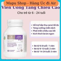 Viên uống tăng chiều cao cho bé Bio Island Lysine của Úc dạng bột và dạng viên, hàng Úc chính hãng