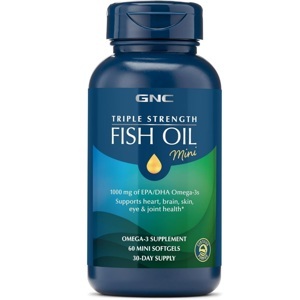 Viên uống tăng cường dinh dưỡng GNC Triple Strength Fish oil +