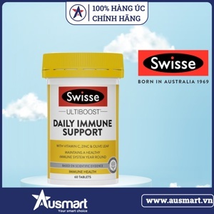 Viên uống tăng cường hệ miễn dịch Swisse Ultiboost Daily Immune Support 60 viên