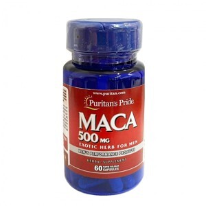 Viên uống tăng cường sinh lực Puritan’s Pride Maca - 500mg
