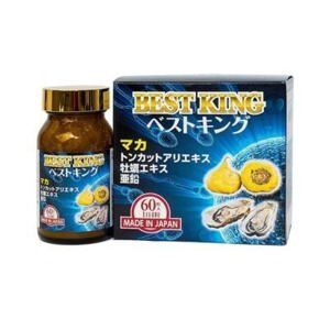Viên uống tăng cường sinh lý nam Best King Jpanwell Hộp 60 viên