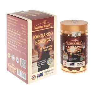 Viên uống tăng cường sinh lý nam kangaroo essense nature's gold 110 viên