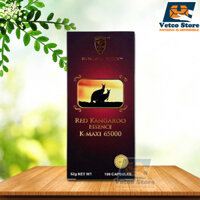 Viên uống tăng cường sinh lý nam Tinh chất Kangaroo đỏ Wealthy Health Red Kangaroo Essence K Maxi 65000 100 viên