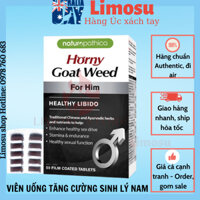 Viên uống tăng cường sinh lý nam Naturopathica Horny Goat Weed for Him 50 viên